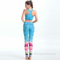 Pasadyang kahalumigmigan wicking women yoga pantalon